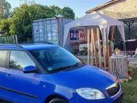 Gebraucht Skoda Fabia Ambiente 86 PS (63 kW) 2010 Blau Limousine