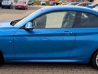 Second-hand BMW 220 M Performance 200 CP (147 kW) 2014 Albastru Coupe