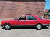 Gebraucht Mercedes 280 SE 185 PS (136 kW) 1983 Rot Limousine