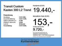Occasion Ford Transit Custom Trend 131 ch (96 kW) 2021 Blanc Berline