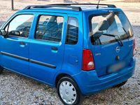 Gebraucht Opel Agila 75 PS (55 kW) 2002 Blau Van / Kleinbus