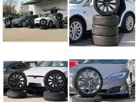 Usado Tesla Model S 386 kW (525 CV) 2016 Gris Utilitario