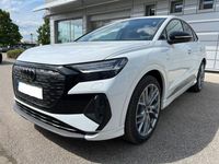 Gebraucht Audi Q4 Sportback e-tron S-Line 150 kW (204 PS) 2024 Gletscherweiß metallic SUV