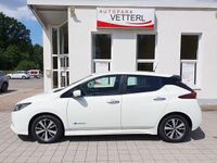 Gebraucht Nissan Leaf Acenta 89 kW (122 PS) 2019 Weiß Kleinwagen