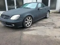 Gebraucht Mercedes SLK200 163 PS (119 kW) 2002 Schwarz Cabrio