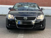 Brugt VW Eos 122 HK (89 kW) 2008 Sort Cabriolet