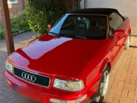 Gebraucht Audi 80 150 PS (110 kW) 1998 Rot Cabrio