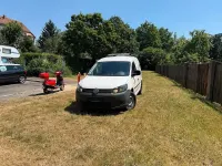 Gebraucht VW Caddy 109 PS (80 kW) 2012 Weiß Van / Kleinbus