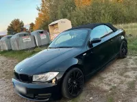 Gebraucht BMW 123 Cabriolet 204 PS (150 kW) 2009 Schwarz Cabrio