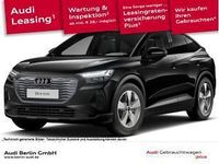 Gebraucht Audi Q4 Sportback e-tron 125 kW (170 PS) 2022 Schwarz (mythosschwarz metallic) SUV