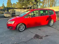 Gebraucht Seat Alhambra 150 PS (110 kW) 2014 Rot Van / Kleinbus
