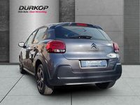 Gebraucht Citroën C3 Feel 82 PS (60 kW) 2018 Lackierung platiniumgrau/meta Kleinwagen