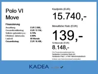 Gebraucht VW Polo Move 110 PS (80 kW) 2024 Deep black perleffekt Kleinwagen