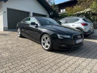 Second-hand Audi A5 S-line plus 177 CP (130 kW) 2014 Negru Coupe