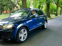 Gebraucht VW Touareg 240 PS (176 kW) 2012 Blau SUV