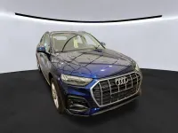 Gebraucht Audi Q5 Sportback Advanced 204 PS (150 kW) 2022 Navarrablau metallic SUV