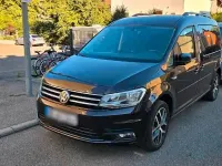 Gebraucht VW Caddy Maxi Comfortline 102 PS (75 kW) 2016 Violett Van / Kleinbus
