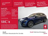 Gebraucht Audi SQ5 Ambiente 341 PS (250 kW) 2023 Navarrablau metallic SUV
