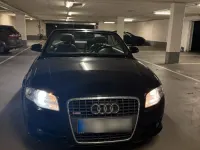 Gebraucht Audi A4 Cabriolet S-Line 2009 Schwarz Cabrio