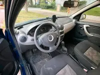 Gebraucht Dacia Sandero 75 PS (55 kW) 2009 Blau Kleinwagen