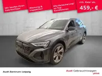 Gebraucht Audi Q8 e-tron S-Line 300 kW (408 PS) 2023 Daytonagrau perleffekt SUV