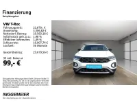 Gebraucht VW T-Roc Goal 116 PS (85 kW) 2025 Weiß SUV