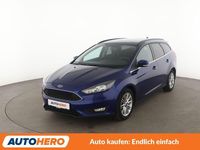 Gebraucht Ford Focus Cool & Connect 120 PS (88 kW) 2018 Blau Kombi