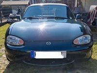Gebraucht Mazda MX5 140 PS (102 kW) 1999 Grün Cabrio