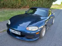 Gebraucht Mazda MX5 110 PS (80 kW) 1998 Blau Cabrio