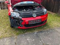 Gebraucht VW Golf Plus Cross Trendline 105 PS (77 kW) 2010 Rot Van / Kleinbus