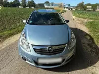 Gebraucht Opel Corsa Eco 55 PS (40 kW) 2009 Blau Kleinwagen