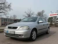 Usata Opel Astra 84 CV (61 kW) 2001 Argento Utilitaria
