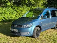 Używany VW Caddy 140 KM (102 kW) 2015 Zielony Minivan