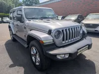 Gebraucht Jeep Wrangler Unlimited Sahara 200 PS (147 kW) 2021 Billet silver metalic SUV