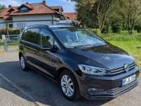 Gebraucht VW Touran Comfortline 150 PS (110 kW) 2018 Schwarz Van / Kleinbus