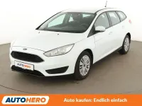 Gebraucht Ford Focus Trend 101 PS (74 kW) 2018 Weiß Kombi