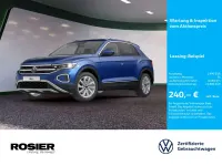 Gebraucht VW T-Roc Style 116 PS (85 kW) 2022 Blau / ravennablau SUV