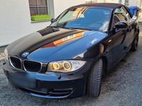 Gebraucht BMW 118 Cabriolet Advantage 143 PS (105 kW) 2008 Schwarz Cabrio