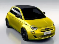Neu Fiat 500C La Prima 65 PS (47 kW) 2026 Sun of italy gelb metallic Cabrio