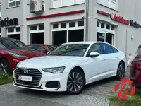 Używany Audi A6 S-Line 163 KM (119 kW) 2020 Biały Sedan/Limuzyna