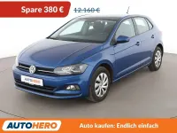 Gebraucht VW Polo Comfortline 95 PS (69 kW) 2020 Blau Kleinwagen