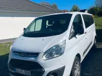 Gebraucht Ford Transit Custom 101 PS (74 kW) 2014 Weiß Van / Kleinbus