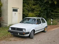 Gebraucht VW Golf II 56 PS (41 kW) 1986 Weiß Kleinwagen