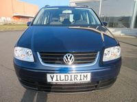 Gebraucht VW Touran Trendline 116 PS (85 kW) 2005 Blau Van / Kleinbus