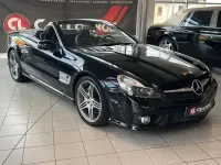 Gebraucht Mercedes SL63 AMG AMG 525 PS (386 kW) 2008 Obsidianschwarz Cabrio