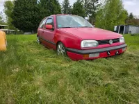 Gebraucht VW Golf 90 PS (66 kW) 1992 Rot Coupé