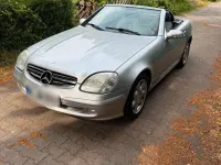 Gebraucht Mercedes SLK200 163 PS (119 kW) 2001 Silber Cabrio
