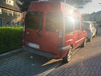 Gebraucht Fiat Doblò Dynamic 105 PS (77 kW) 2005 Rot Van / Kleinbus