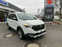 Gebraucht Dacia Lodgy Stepway 116 PS (85 kW) 2021 Weiß Van / Kleinbus