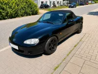 Gebraucht Mazda MX5 110 PS (80 kW) 2003 Schwarz Cabrio